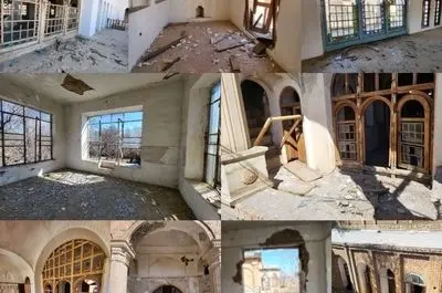 آسیب به قلب تاریخی سنندج/ بناهای شاخص و ثبت ملی شده در موج انفجار حملات هوایی آسیب دیدند