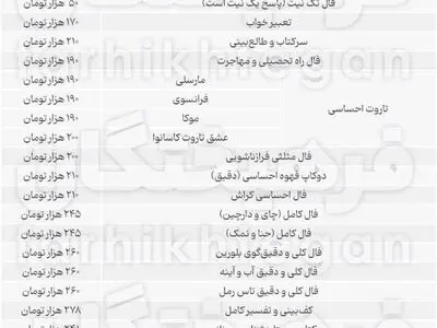 کاسبی عجیب و پول سیاه فالگیری
