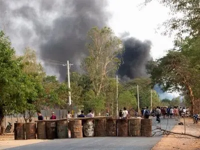 Myanmar security forces with rifle grenades kill over 80 protesters - monitoring group