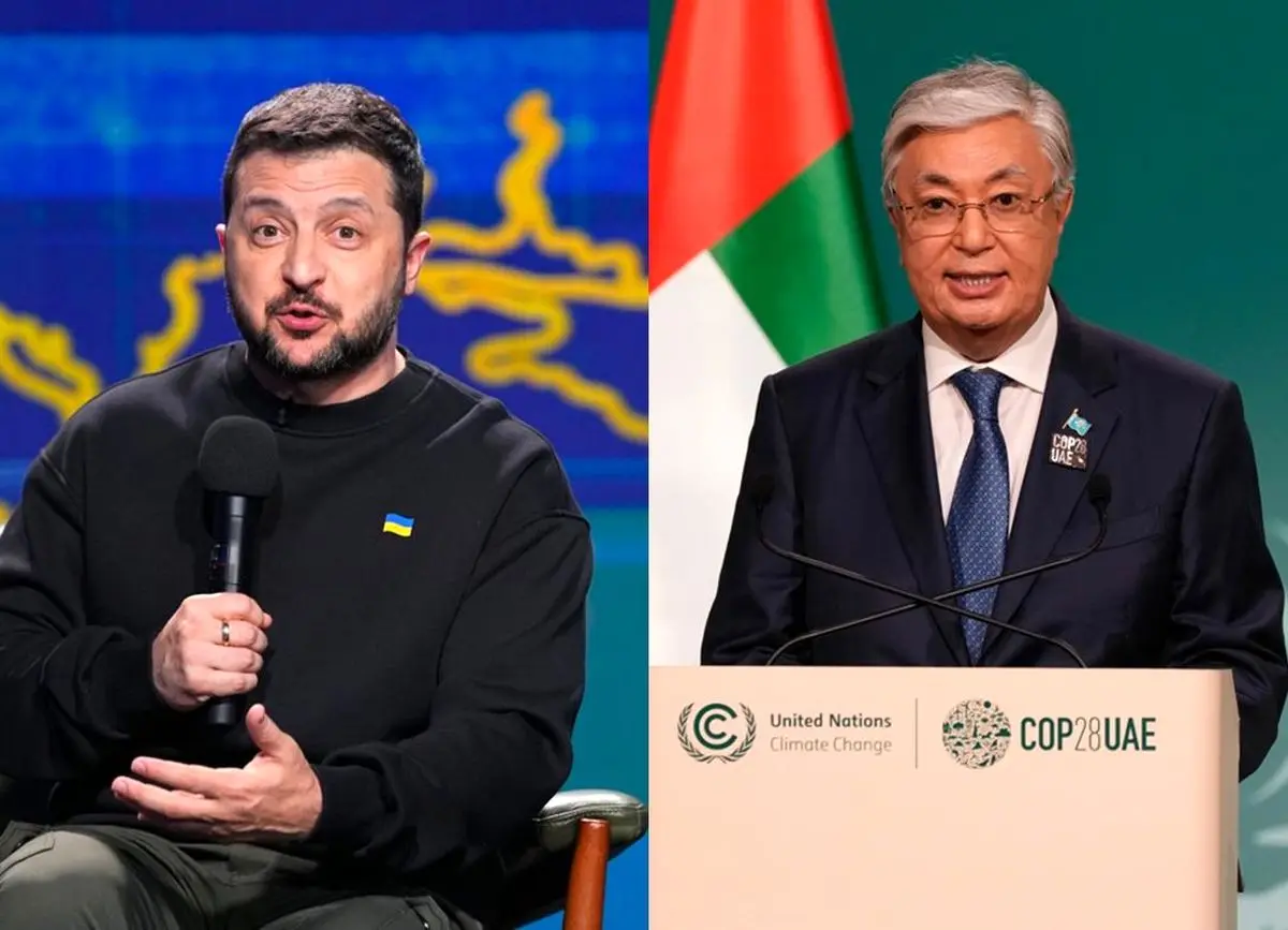 دیدار روسای جمهور قزاقستان و اوکراین در نیویورک