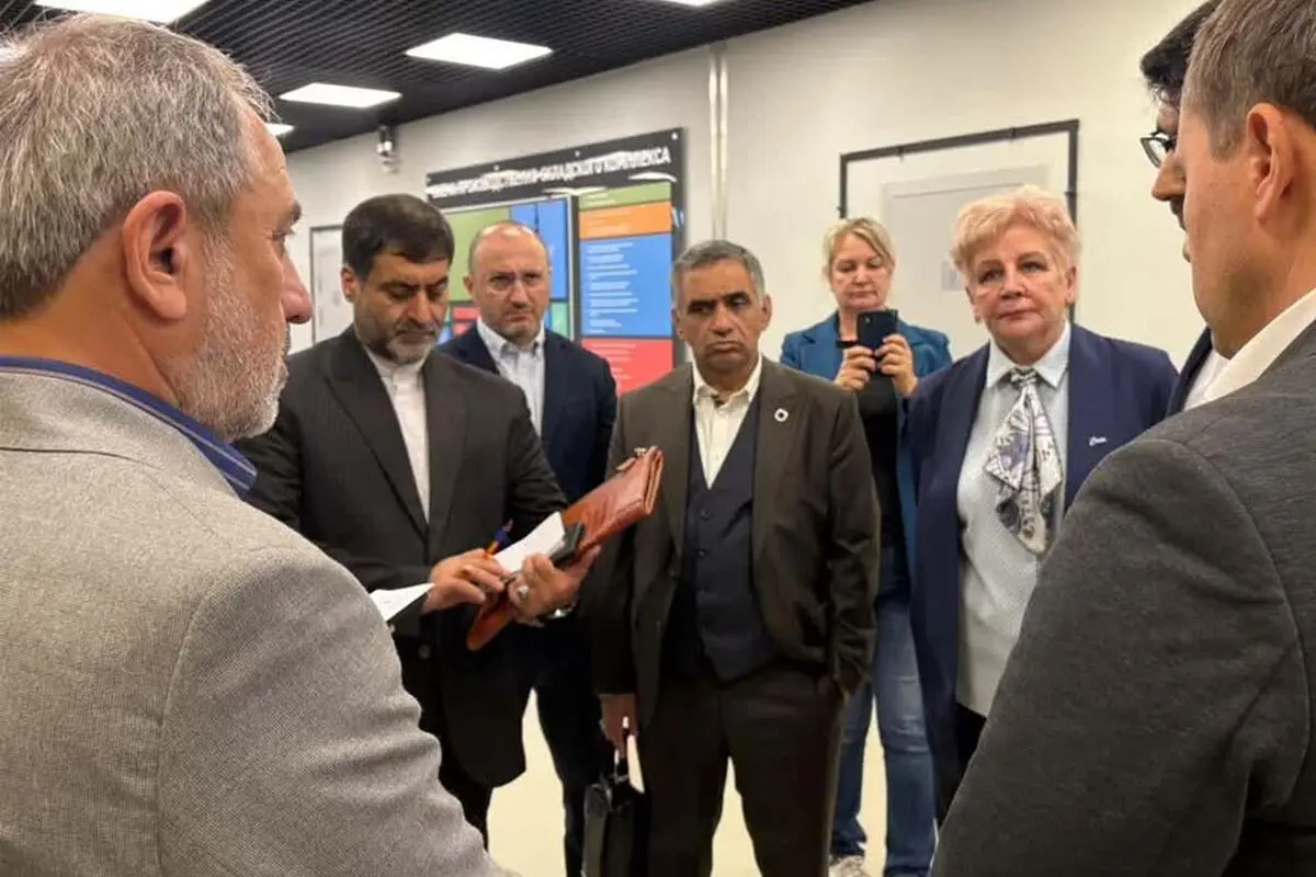 بازدید هیأت اقتصادی قزوین از هلدینگ صنعتی DACCORD VOLGA