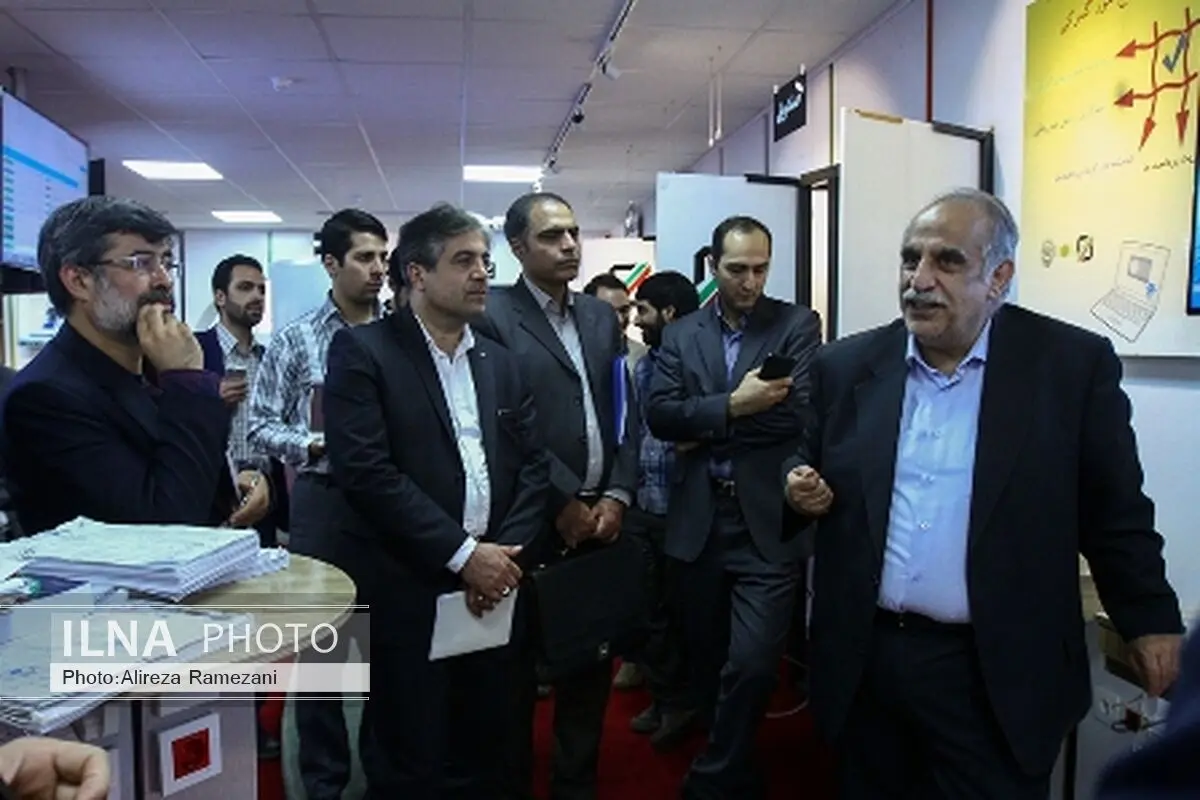 بازدید سردار وحیدی از سامانه پنجره واحد تجارت فرامرزی 