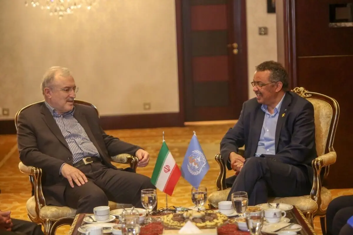دیدار وزیر بهداشت ایران با مدیرکل سازمان جهانی بهداشت