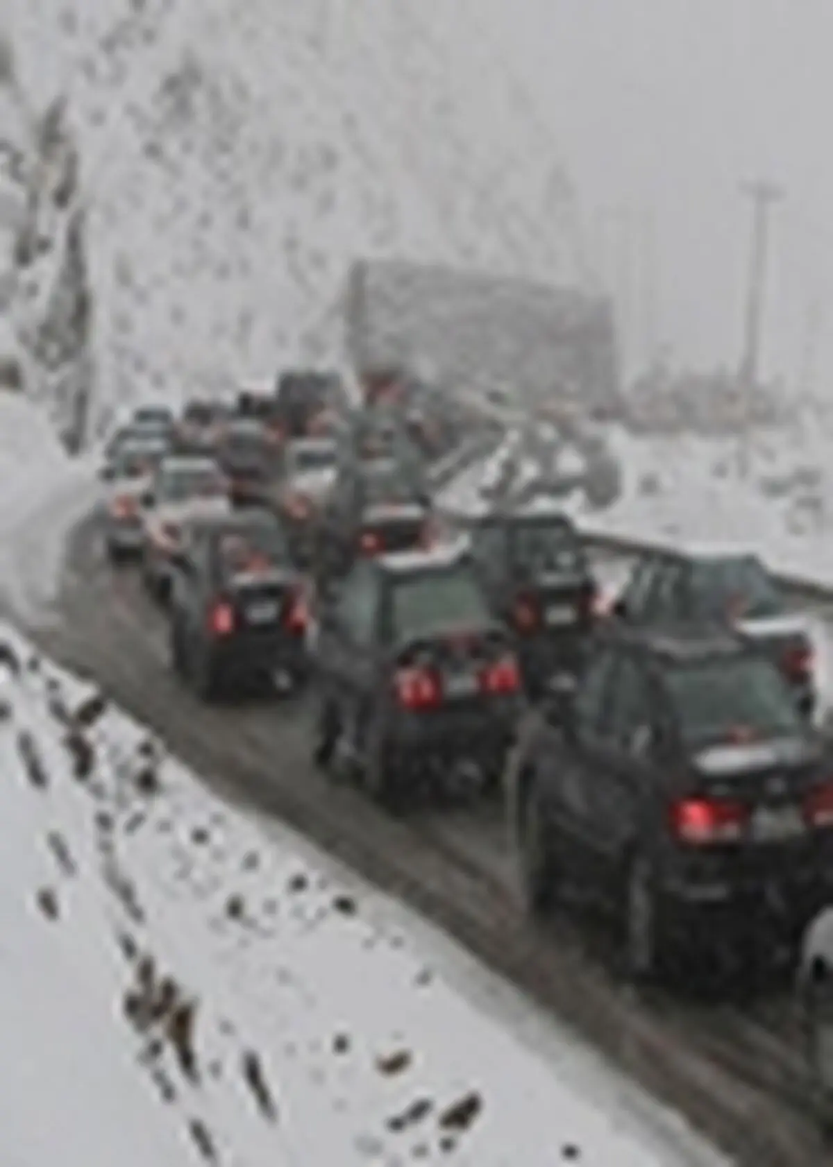 بارش برف و باران در بیشتر مناطق کشور