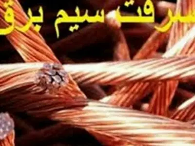 سارق 15 فقره سرقت کابل برق دستگیر شد