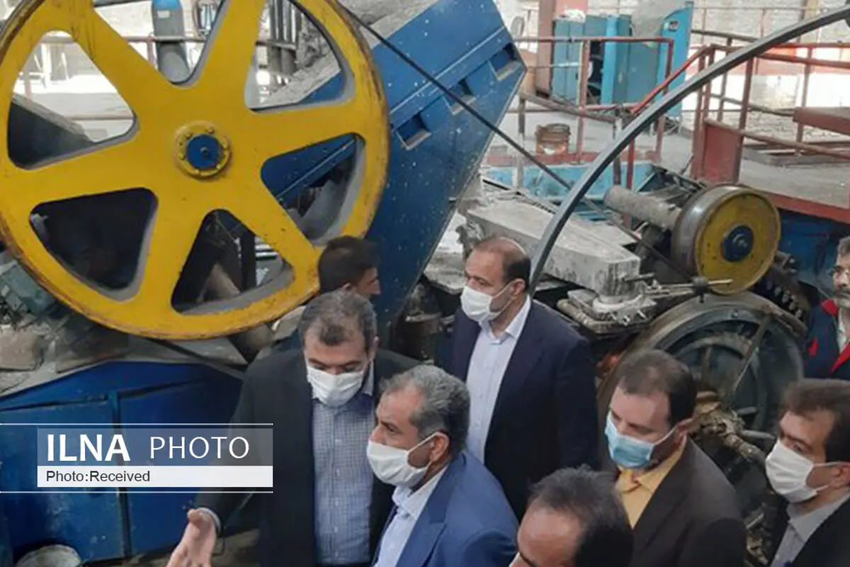 بازدید استاندار قزوین از چند واحد تولیدی