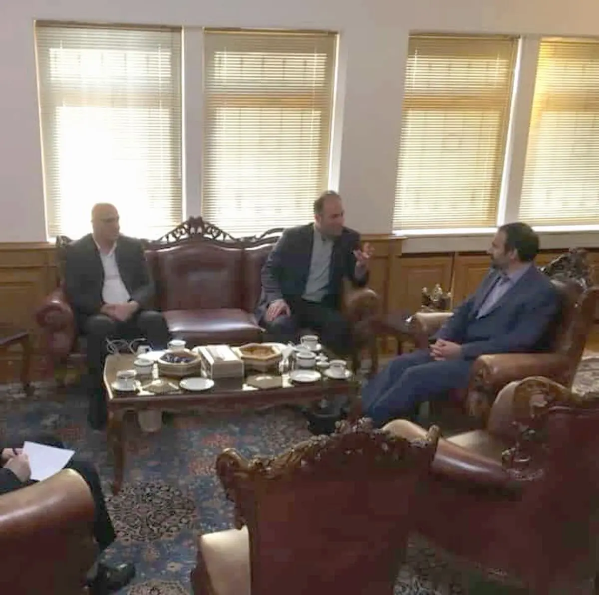 دیدار مدیرعامل فرودگاه پیام با سفیر ایران در روسیه
