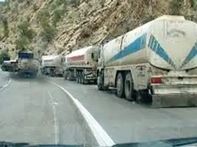 تردد وسایل نقلیه سنگین در مریوان تهدیدی جدی برای مردم