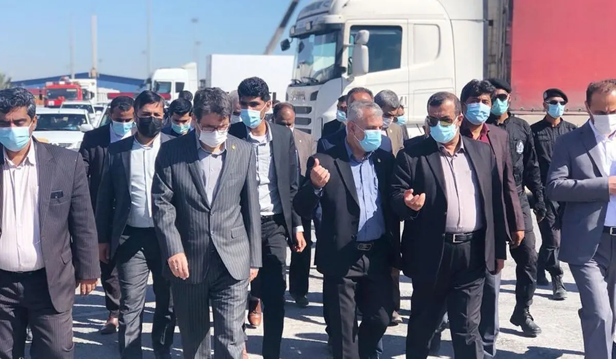 بازدید مدیر عامل سازمان بنادر و دریانوردی از بنادر غرب هرمزگان