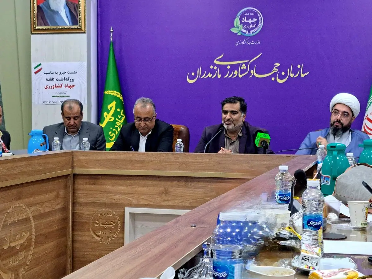 افتتاح ۶۲ طرح کشاورزی در هفته جهاد کشاورزی مازندران؛ پیش بینی اشتغال بیش از ۲ هزار نفر