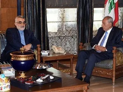 Boroujerdi Wraps up Lebanon Visit, Says Iran Supports National Dialogue
