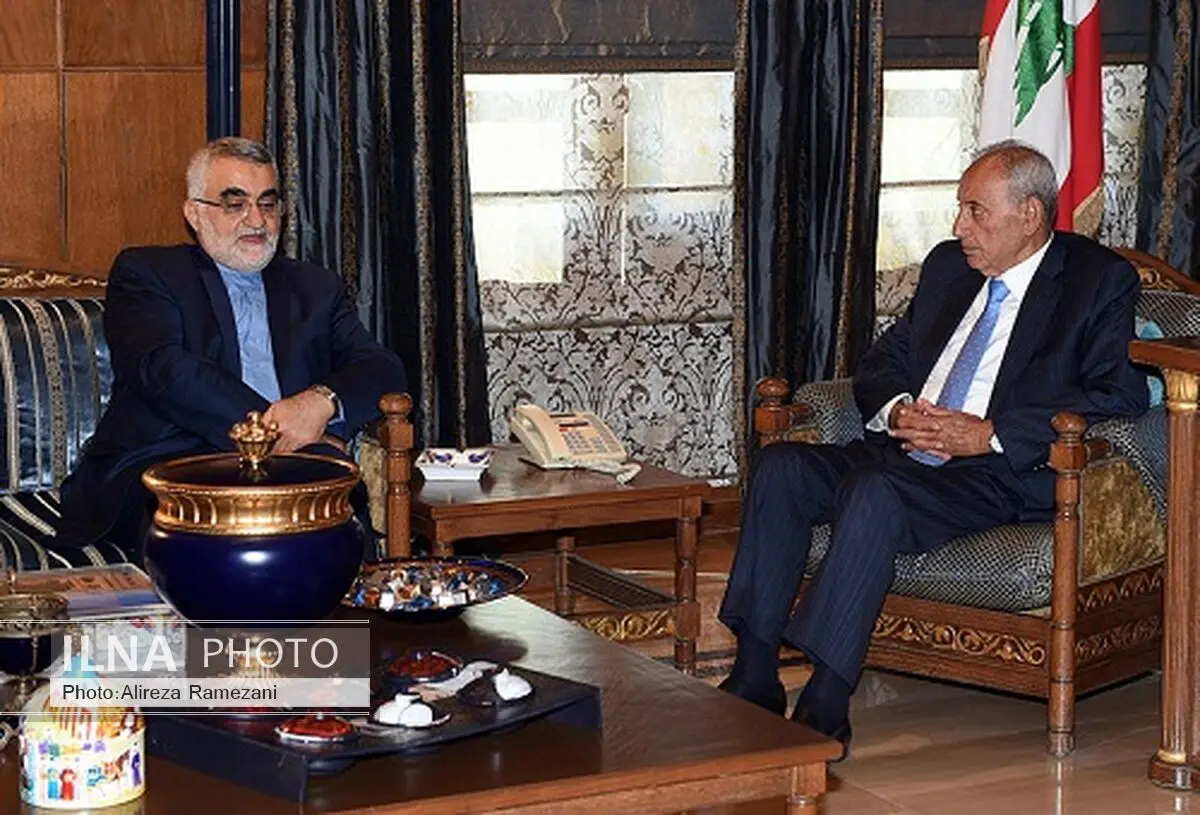 Boroujerdi Wraps up Lebanon Visit, Says Iran Supports National Dialogue