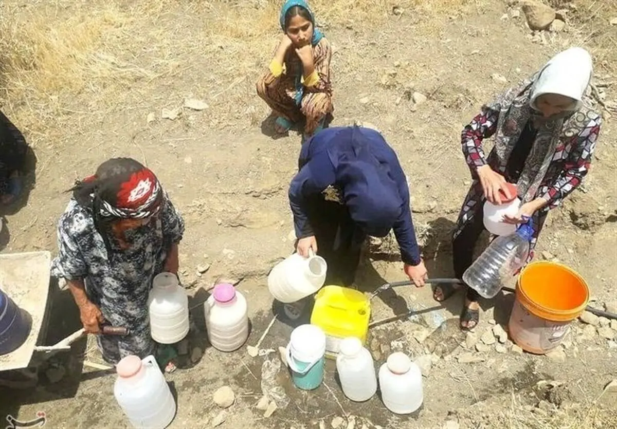 روستای رحق در کاشان در گیر کم آبی شدید