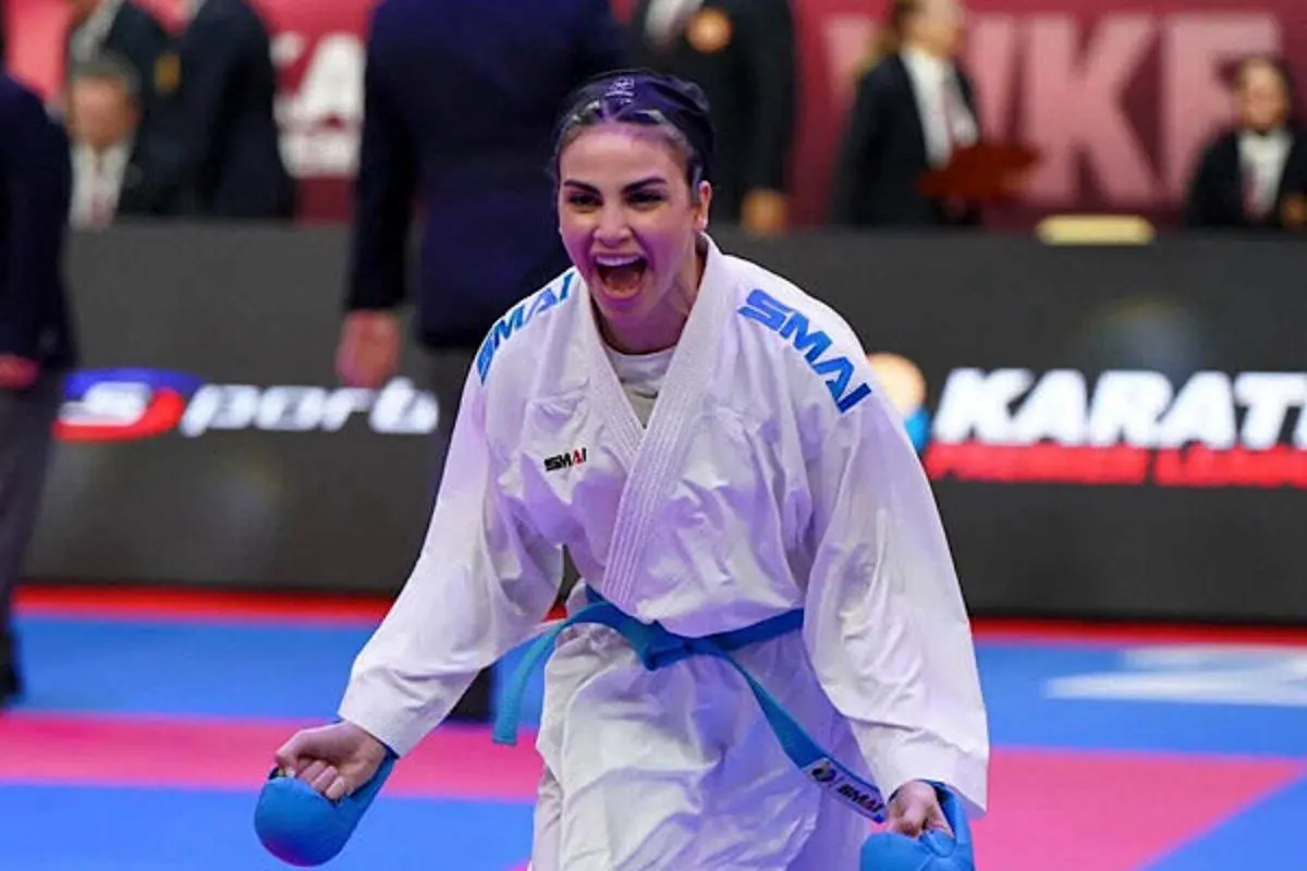 سارا بهمنیار طلایی شد