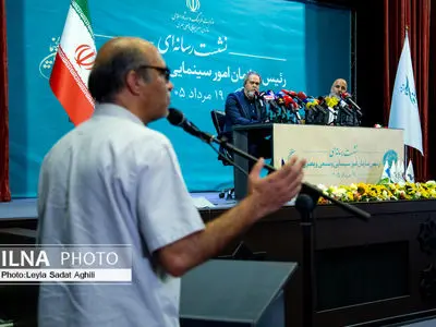 نشست خبری رئیس سازمان سینمایی