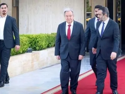 سفر دبیرکل سازمان ملل متحد به سوریه