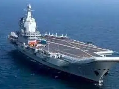  ناو هواپیمابر شاندونگ در دریای چین جنوبی رزمایش برگزار کرده است

