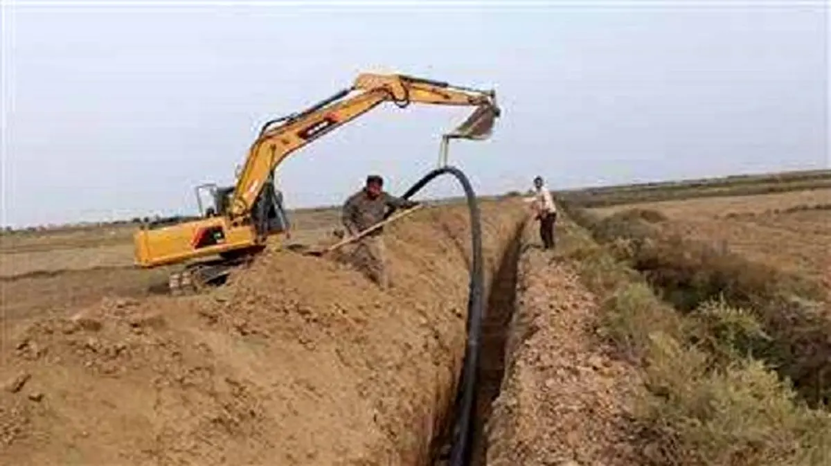 بهره مندی ۲۱۷ خانوار روستای نصرت آباد شهرستان آق قلا از آب پایدار