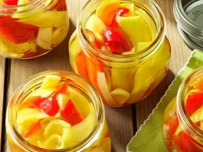 طرز تهیه ترشی فلفل دلمه ای