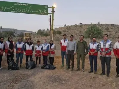 سایت تکثیر و پرورش گوزن زرد ارسنجان پاکسازی شد  