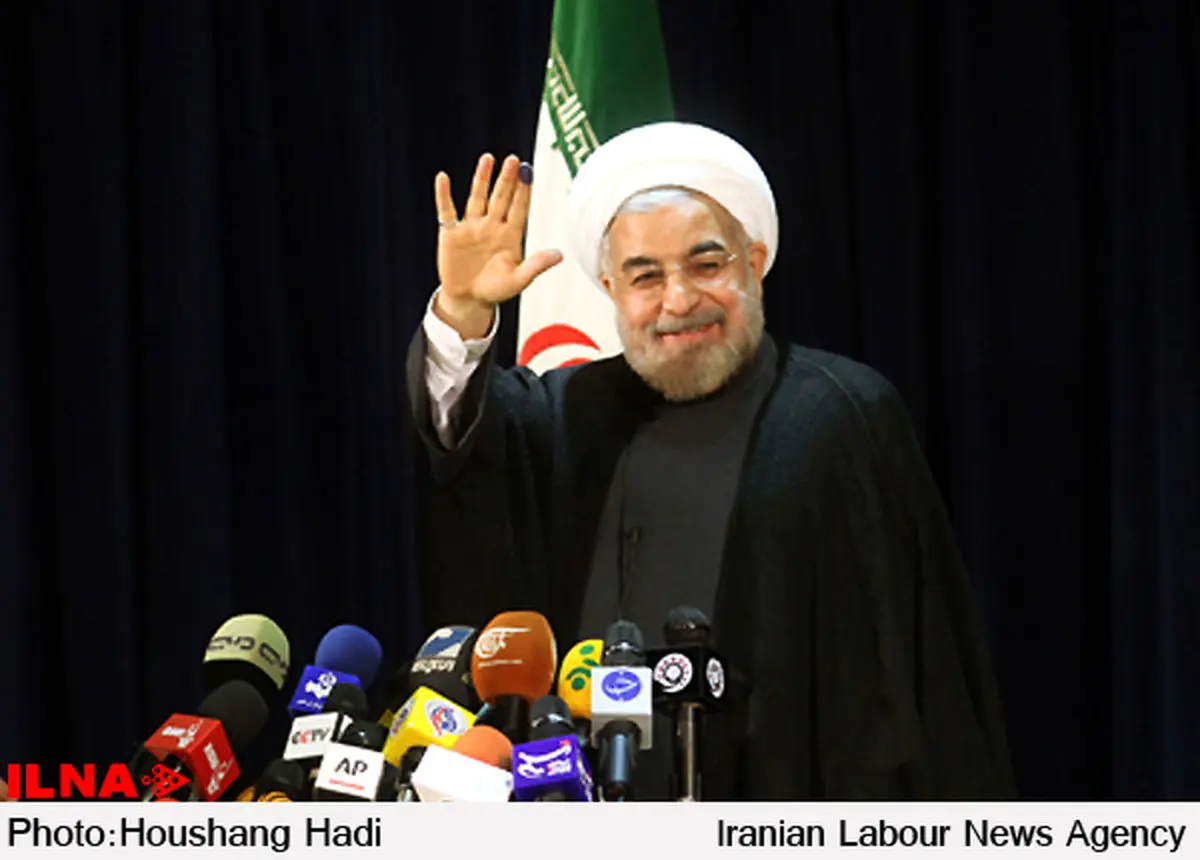 روحانی با اختلاف 6 میلیون رای پیشتاز است