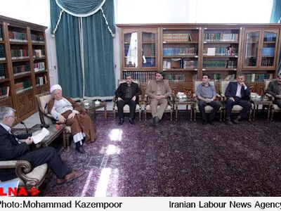 دیدار کارآفرینان با آیت الله هاشمی رفسنجانی