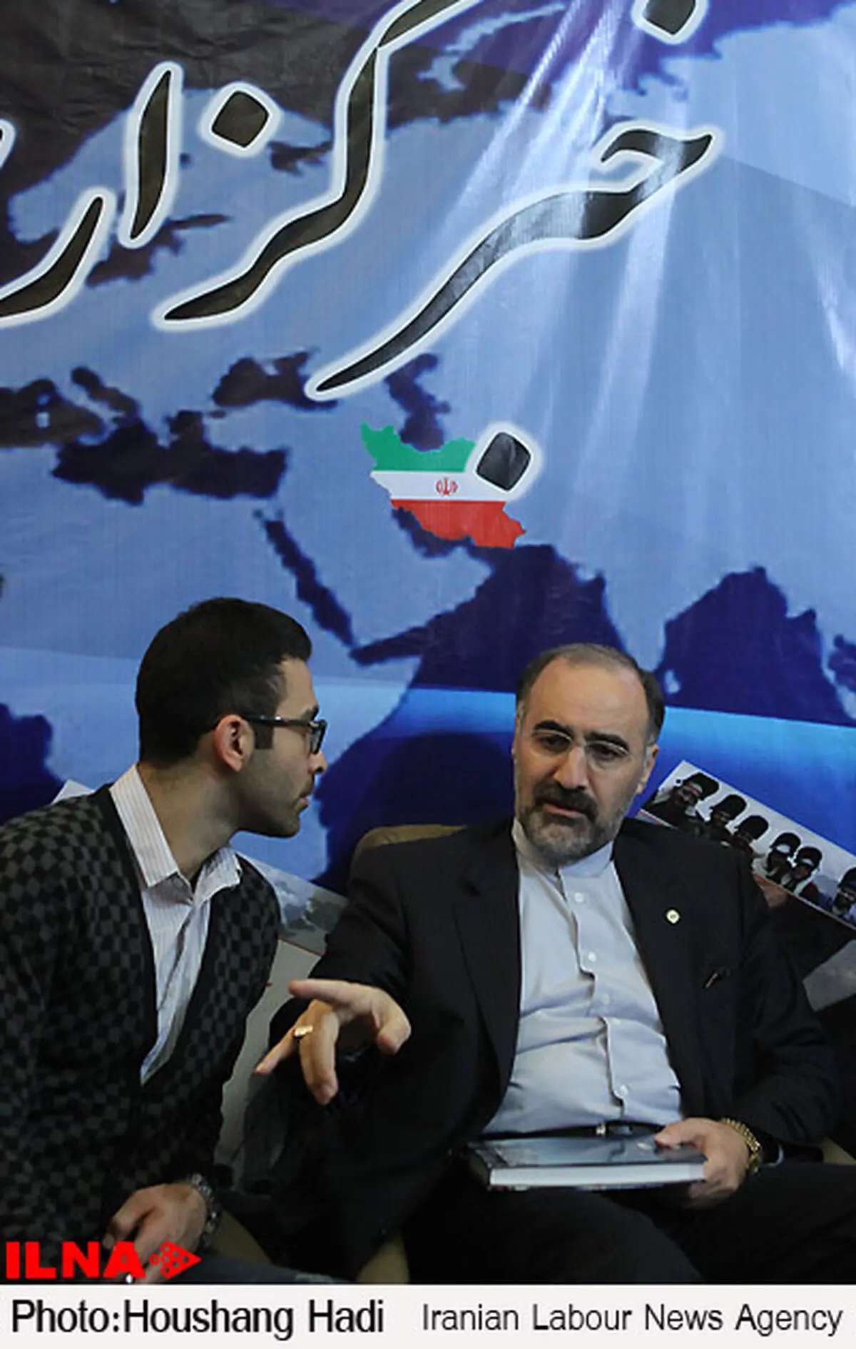 غرفه خبرگزاری ایلنا در نوزدهمین نمایشگاه مطبوعات و خبرگزاری‌ها