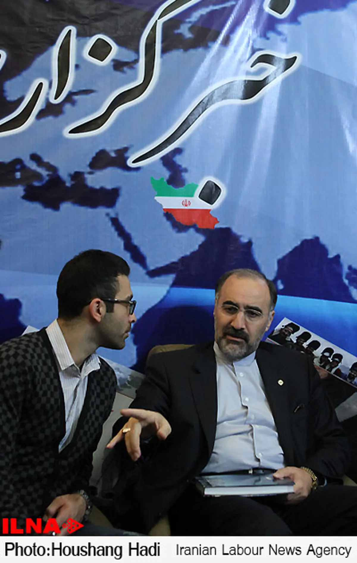 غرفه خبرگزاری ایلنا در نوزدهمین نمایشگاه مطبوعات و خبرگزاری‌ها