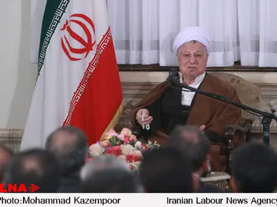 دیدار اعضای چهارمین نشست مجلس کارگری با آیت الله هاشمی