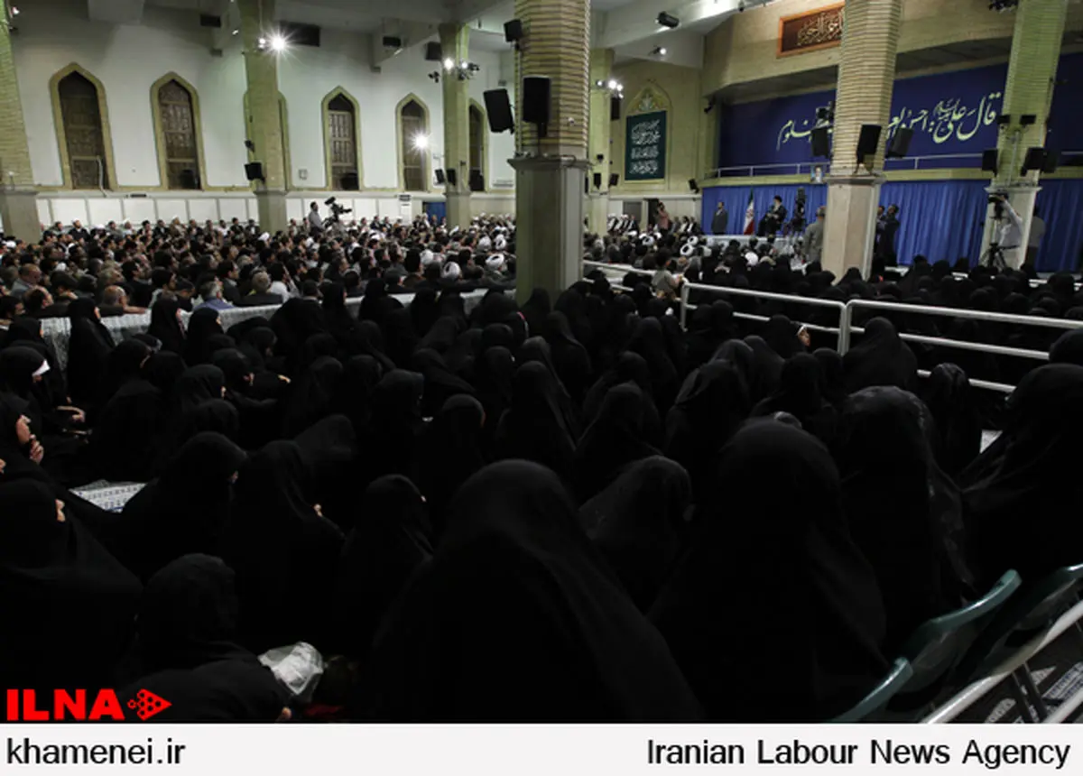 دیدار مسئولان و كاركنان قوه قضائیه با رهبر انقلاب اسلامی