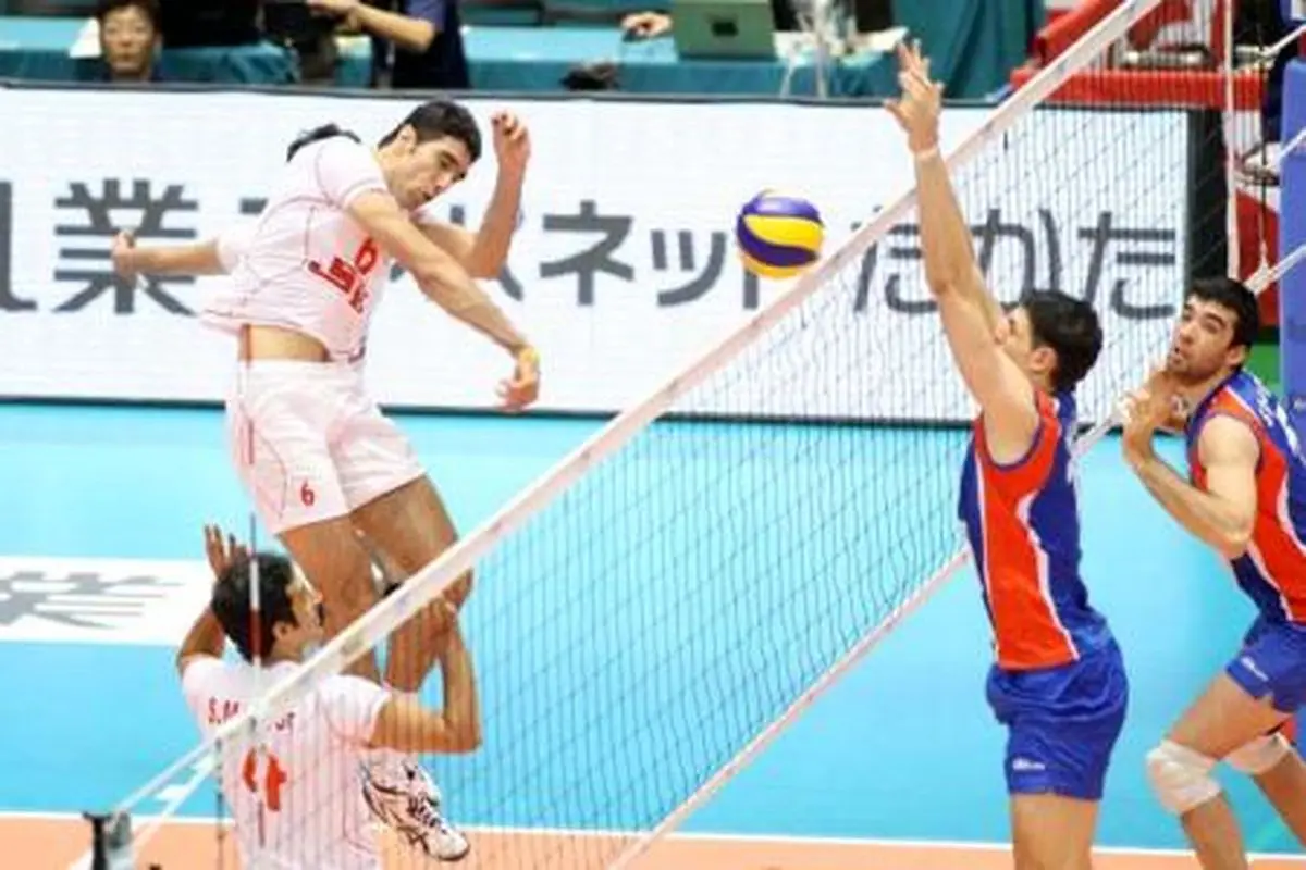 والیبال ایران قهرمان اروپا را شکست داد