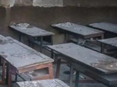 مدرسه ای در نهبندان آتش گرفت