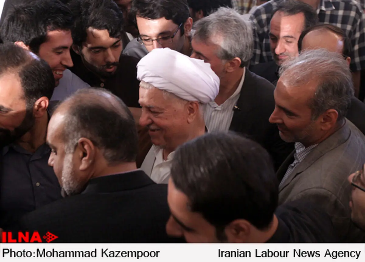 دیدار جوانان فعال دانشجویی با آیت الله هاشمی رفسنجانی