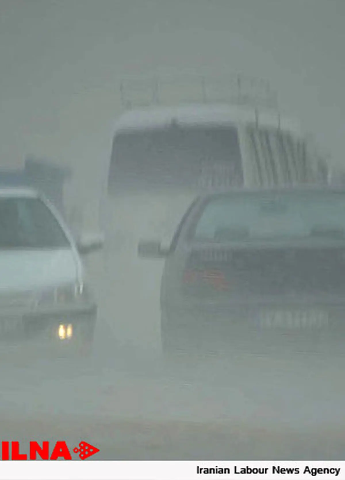 لغزندگی و مهآلودگی جادههای کوهستانی خراسان شمالی
