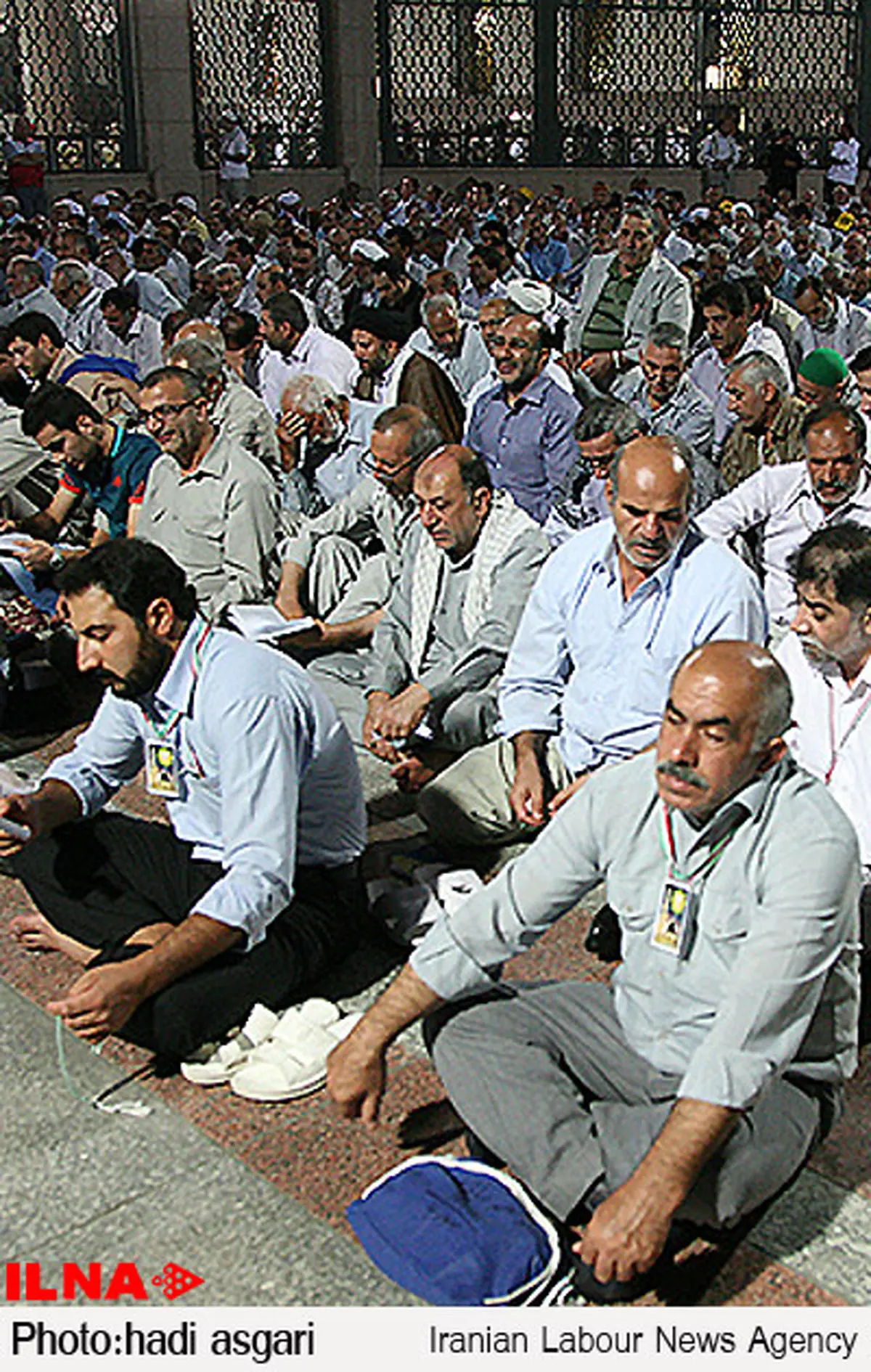 مراسم پر فیض دعای كمیل در مدینه منوره