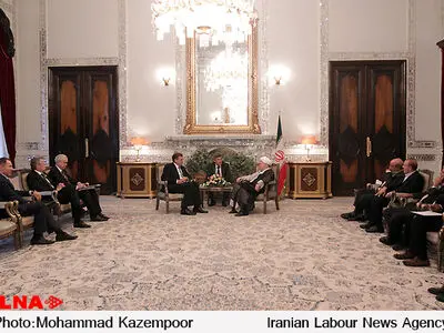 دیدار معاون نخست وزیر اوکراین با آیت الله هاشمی رفسنجانی
