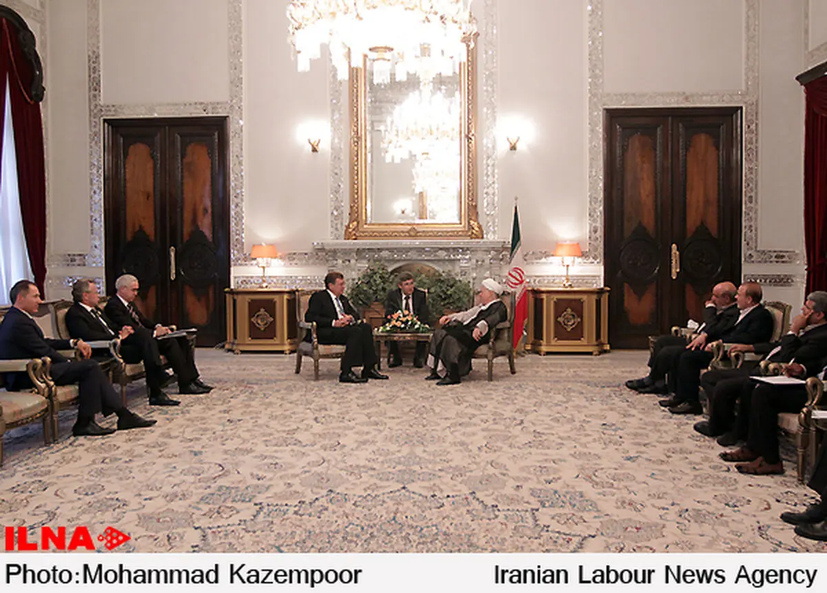 دیدار معاون نخست وزیر اوکراین با آیت الله هاشمی رفسنجانی