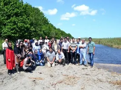 بازدید دوست داران محیط زیست از بخش تخریب شده پارک ملی بوجاق