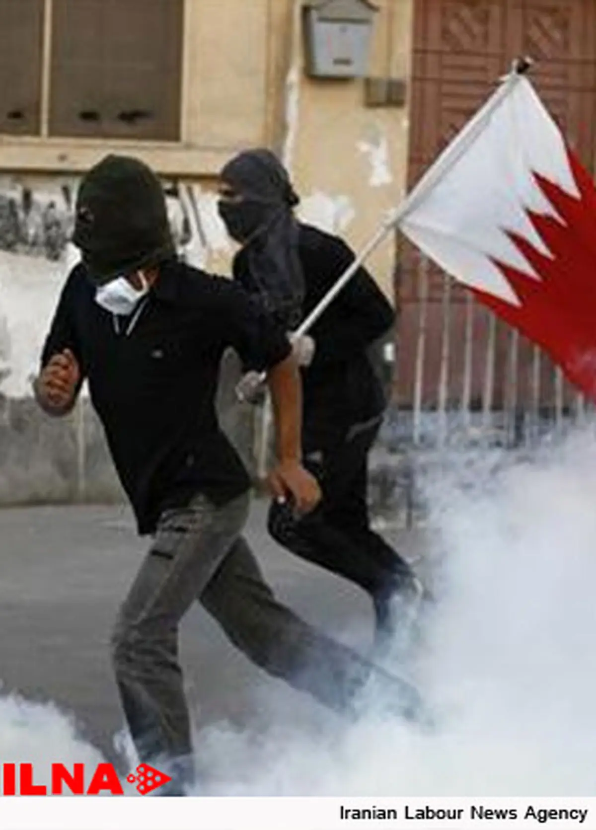 فیلمبرداری شهروند بحرینی از داخل پایگاه آمریکایی ها + فیلم