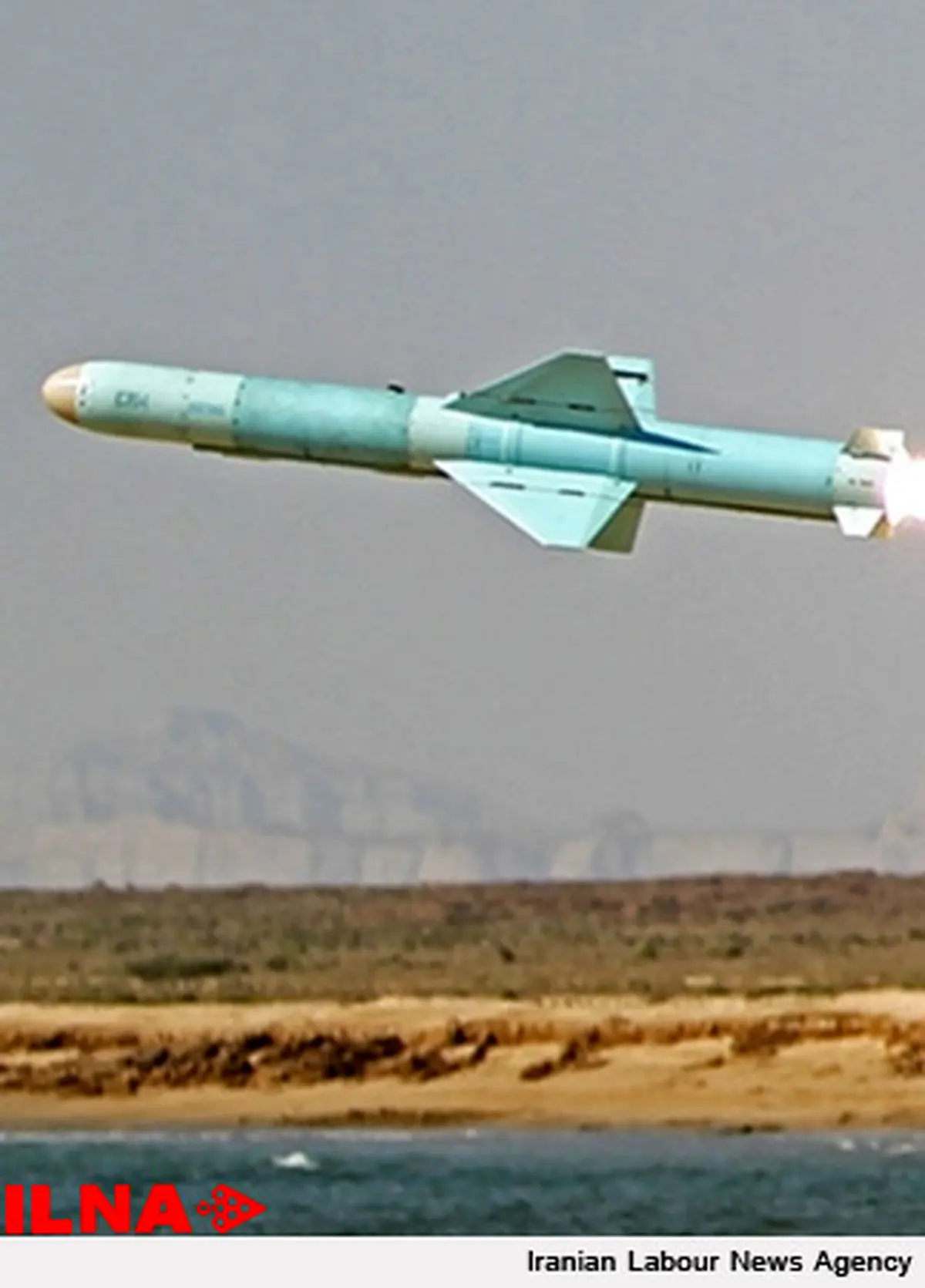 انهدام یک موشک کروز در کوهین قزوین