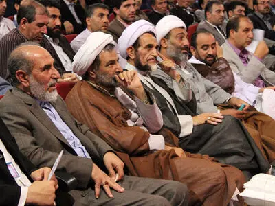 حضور اعضای ستاد انتخابی روحانی در خبرگزاری ایلنای کرمانشاه
