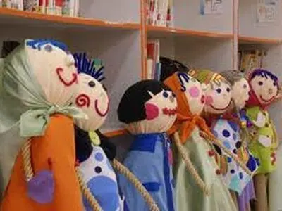 عروسک‌ها به محله سلامتی آمدند