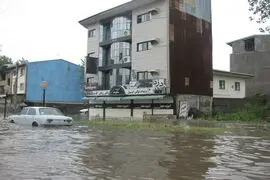 سه ساعته 110 میلی متر باران بارید/ شش شهر دچار آبگرفتگی شدند