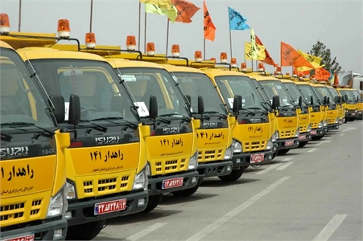خدمات 410 گشت راهداری به زائران اربعین حسینی