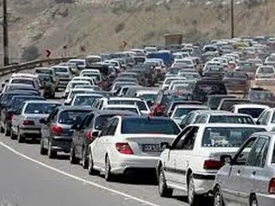 ترافیک سنگین در محور چالوس/تردد روان در محور هراز و فیروزکوه