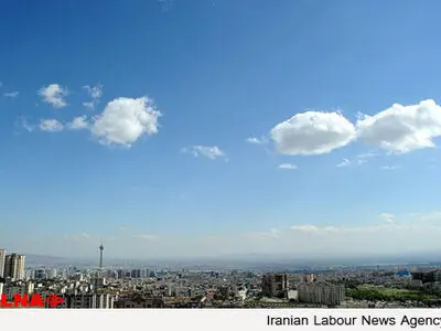 کیفیت هوای تهران در شرایط «قابل قبول»