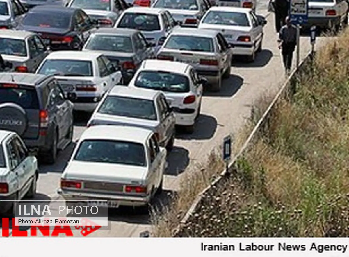 جدول وضعیت ترافیک لحظهای راههای اصلی و فرعی تهران