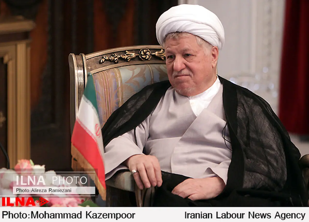 پیام تسلیت آیت‌الله هاشمی رفسنجانی به مناسبت درگذشت داود رشیدی