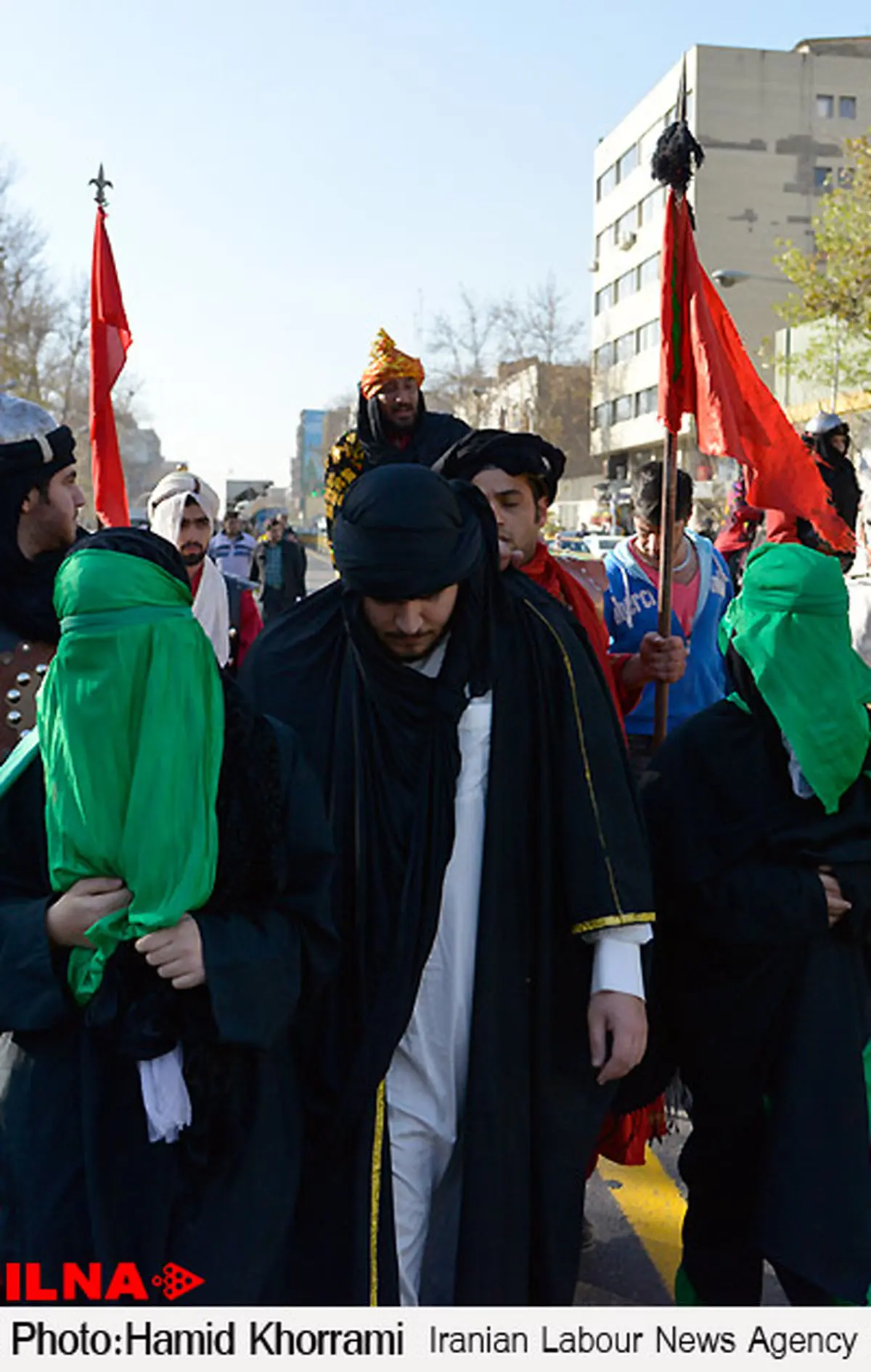 کاروان تعزیه خوانی اسرای کربلا