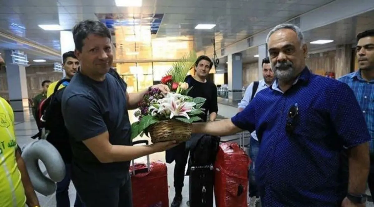 پائولو سرجیو وارد آبادان شد 